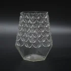Particilar cheap glass the decor wall crystal candlestick holder