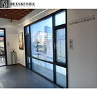 Construction Material Thermal Break Aluminum Profile Interior Office Casement Glass Windows