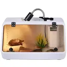 卸売ペット用品高級カスタムアクリルハムスターケージ透明アクリル amphibia 傾斜ケージ生息地飼育箱セット fo