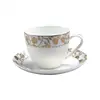 High quality new bone china tea cups and saucers dish ceramic coffee cup set