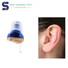 Hearing Aid Complete In The Ear Hearing Aid with Red/Blue Color