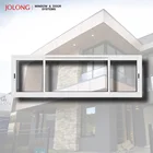 Top window s liding long aluminium window double tempered glass residential bathroom window AS2047 NAMI