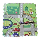 City Life kids Baby children Care Crawl eva foam Play floor puzzle Mat