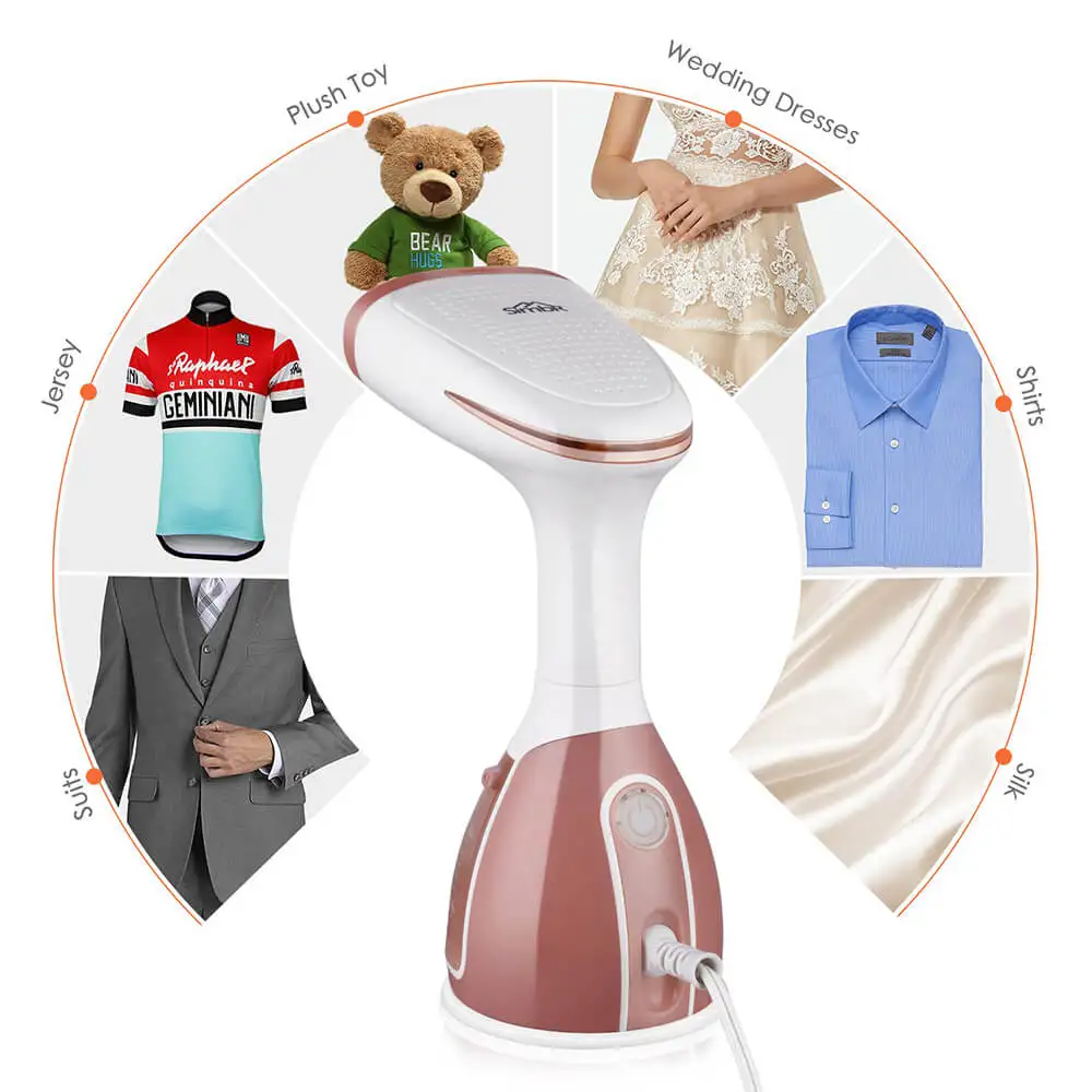 The new craze is hand-held portable clothing steamer
