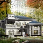 Cottage Industries Villa Light Steel Prefab Water Villa