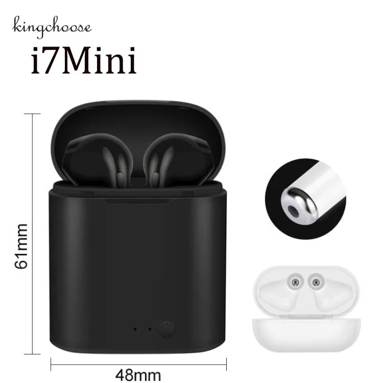 High Quality Wireless Hidden Invisible Blueth 5.0 Earphone For i7 i7mini i7s - ANKUX.COM