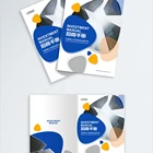 High Quality Custom Brochure Single-layer Oily White Cardboard Book Booklet Printing Offset Printing