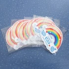 Rainbow Window Wall Bin Vinyl Sticker Thank You BIN Men or Women