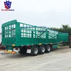 Brand Trailer Livestock Animal Transport Semi Truck Trailer