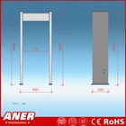 2020 New Design Cheap Price Cross Beam Walk-Through Metal Detector