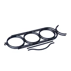 Wine Holders Freestanding 3 Bottles Metal Bottle Rack for Home Restaurant Bar
