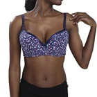 BINNYS Hot selling Flower printed comfortable ladies bra