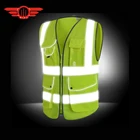 Wholesale Custom High Visibility High Quality Yellow Reflective Safety Vest