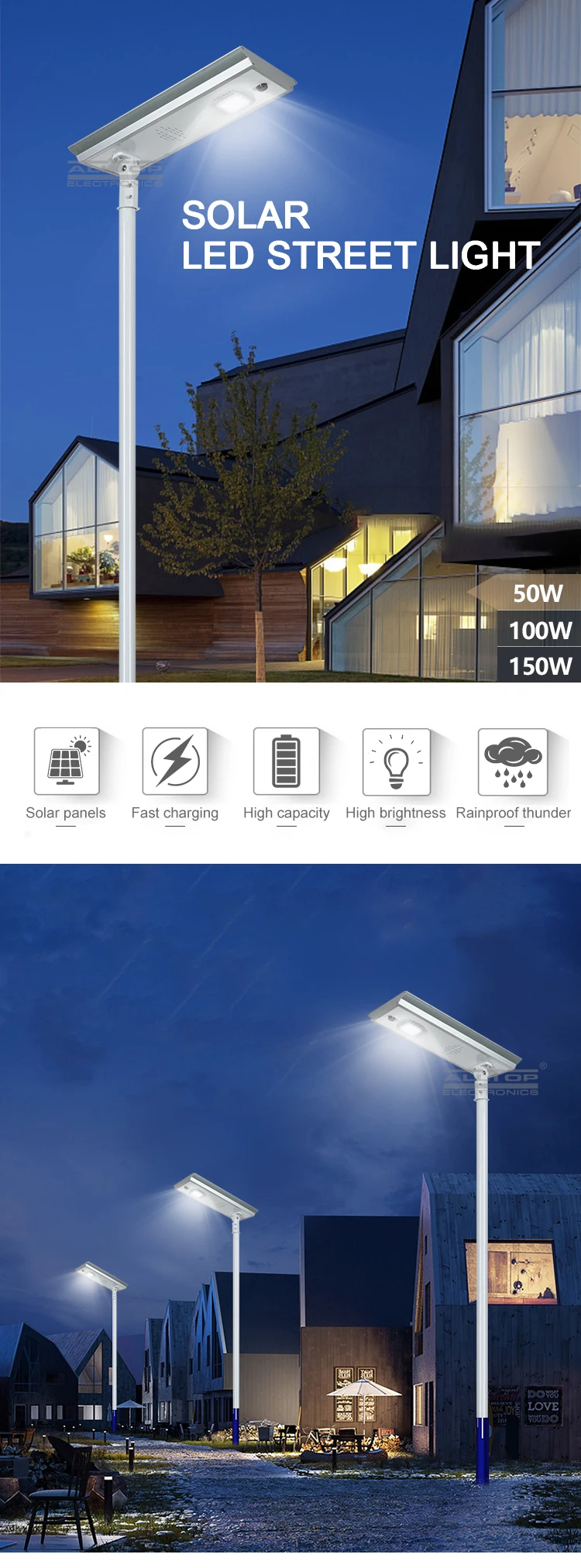 waterproof wholesale all in one solar led street light high-end supplier-5