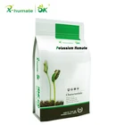 Potassium humate super grade organic soluble shiny granular fertilizer 98%