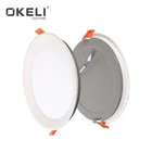 OKELI High quality restaurant aluminum lamp body recessed mounted 8W 15W 22W led panel light