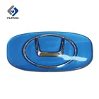 Custom chrome car emblems acrylic car logo badge auto stickers steering wheel emblem