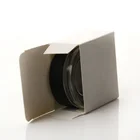Natural Box Paper Packing Box Custom Natural Flat White Kraft Paper Packaging Box For Glass Jar Packing