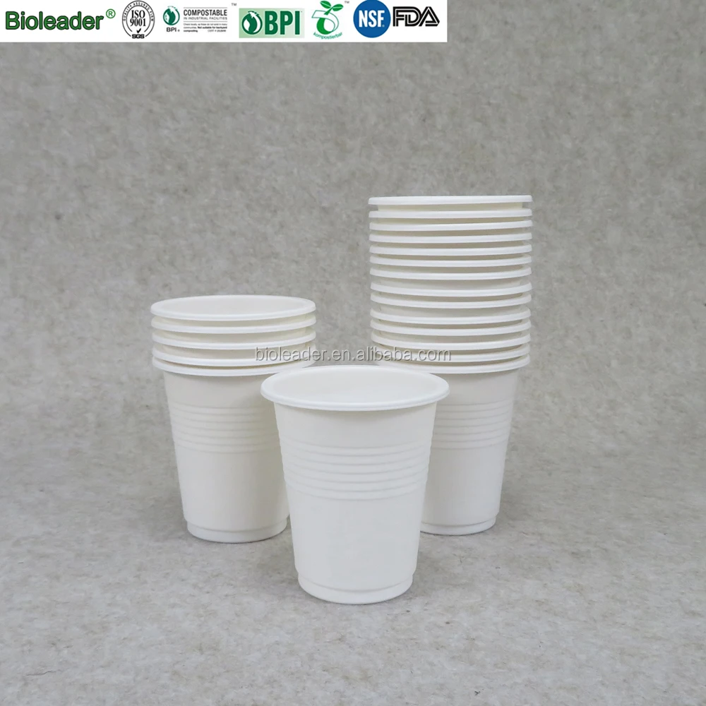 Biodegradable Disposable Biodegradable Cornstarch CPLA Cups