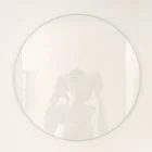 Glass Plates INT Tableware 2020 Wholesale Cheap Flat Tempered Glass Charger Plates Clear Wedding Plates