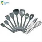 Eco-Friendly Cooking Utensil Set Non-Stick Cooking Tools Kitchen Cookware Set Silicone Kitchen Utensil
