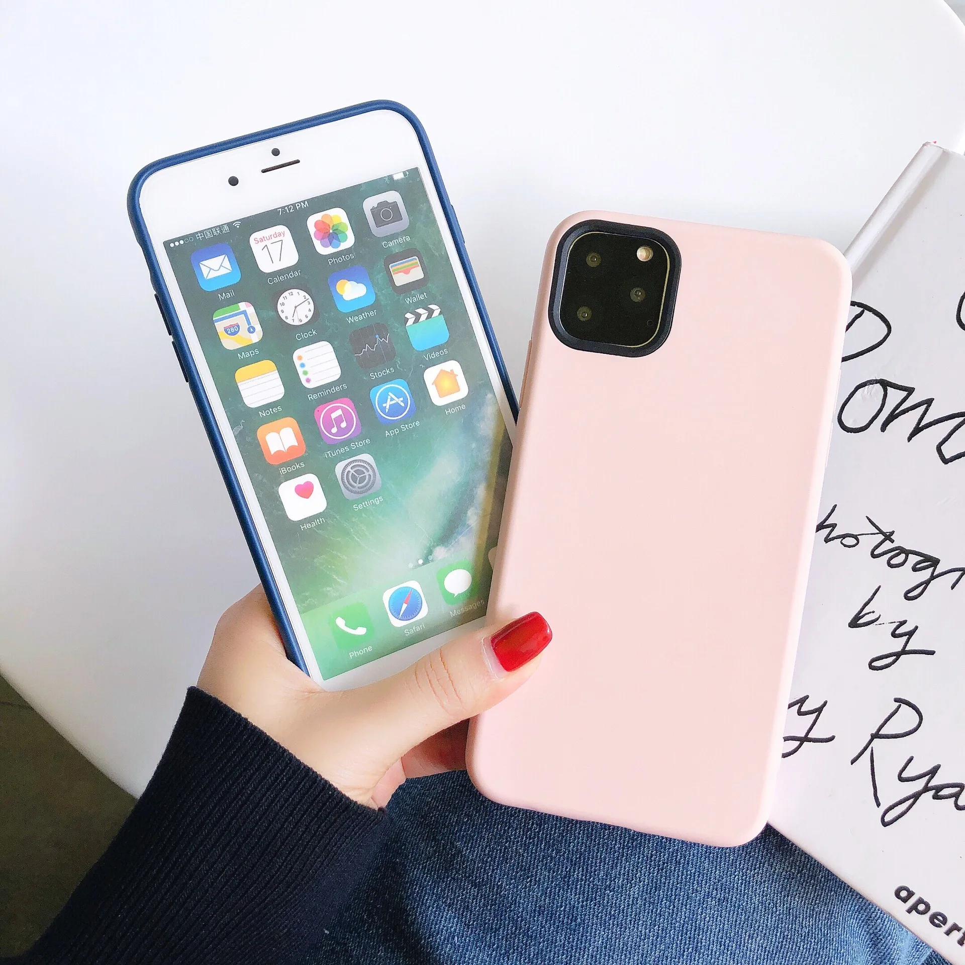 liquid silicone tpu phone cover for realme 6 pro case, cell