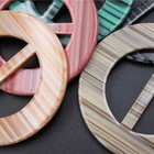 The Buckle The Wood Grain Plastic Buckle For Clothing And Bags Accessories Wholesale