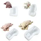 Amazon Hot Selling Shar Pei Design Silicone Cake Decorating Tools Fondant Mold
