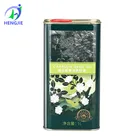 Food grade customized metal tin cans / empty olive oil tin cans
