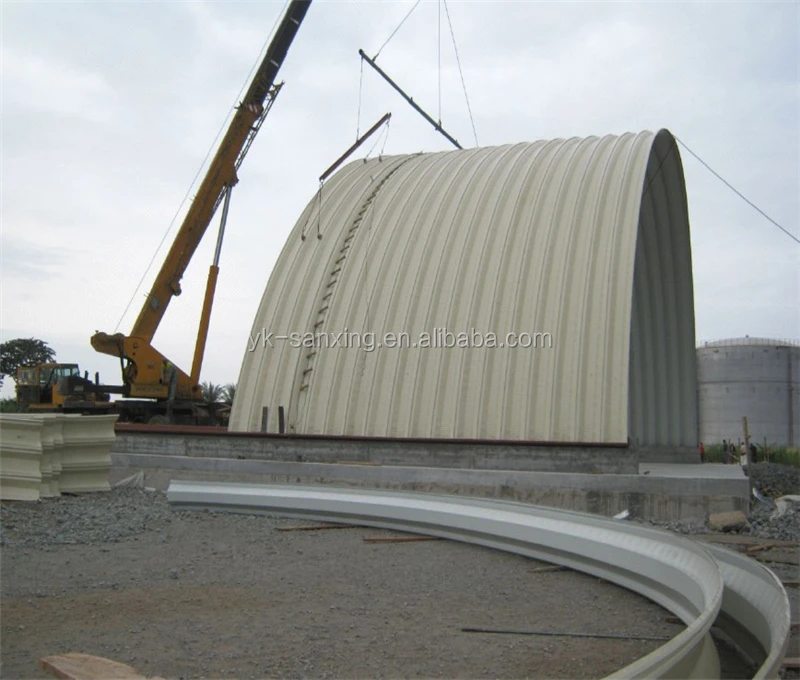 SABM-1220-800 k q span arch roof PPGI roll forming machine