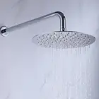 Brass Bathroom Shower Set Wall Mounted Chrome Shower Faucet