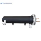 Titanium Heat Exchanger Shell And Tube cleanable Design used in Anodic Oxidation Chiller factory