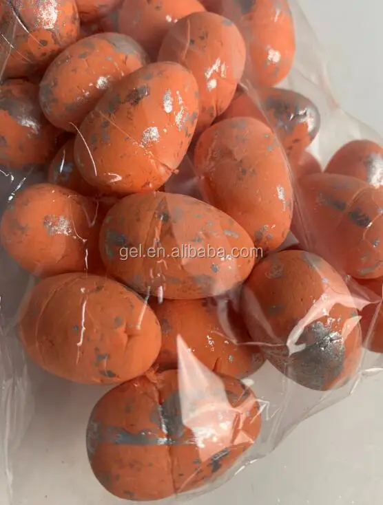 2*3cm painted foam bird pigeon eggs happy easter
