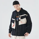 chinese style hot seller high quality two color way oem varsity jacket men hip hop jacket mens aviation jacket
