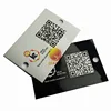 Custom QR code asset aluminium barcode labels Laser engraving serial number metal plates