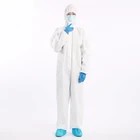 non woven disposable coverall biological full body radiation protection suits