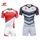 OEM Suppliers Rugby Shirts League Uniforms And Shorts Cheap Football Wear Custom Rugby Jersey For Sale