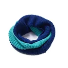 Stitching neck tube pashmina round infinity scarf snood for women