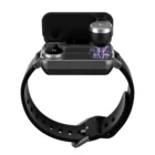 Bracelet Earphone 2 in 1 Bluetooth Earpiece Headphone Earbuds TWS SmartWatch
