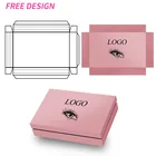 New Style Popular Wholesale Private Label Logo Lash 25MM 3D Mink False Eyelash Vendor With Private Box Custom Packaging