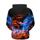 Factory Customized Popular 3D Sublimation Print Hoodie Sweatshirt Plus Size Unisex Pullover