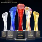 Award Wholesale K9 Crystal / Handmade Muslim Gifts Wedding Favors Gift Decoration Gift Crystal Trophy Award Book