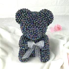 2020 hot sale product foam gift flowers rose bear for valentine day