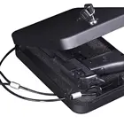 Portable high security fireproof storage single metal safe concealed gun cabinet locks