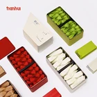 Custom Printed Chocolate Cookie Tea Packaging Tin Metal Box