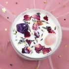 Luxury Private Label Aromatherapy Crystal Scented Candle