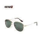 Kenbo Classical Metal Aviation Shade Ray Band Sunglasses Men Women Driving Fishing Pilot Sun Glasses