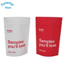 Custom printed ziplock stand up Childproof bag smell proof