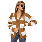 2020 New Fashion Women Sweater Winter V Neck Knit Longsleeve Cardigan Knitwear Casual Ladies Sweaters