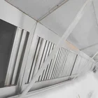 High Quality Chinese Hotel Project Ventilation System Island Kitchen Exhaust Range Hood
